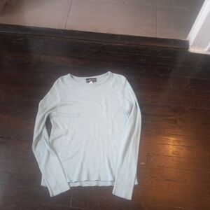 Sag Harbor Sweater Color Blue Size Large Mens 100% Acrylic Outdoors Cozy